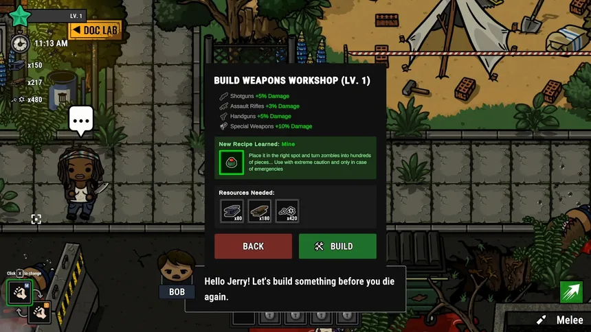 Скриншот 5 к игре Jerry the Zombie Slayer