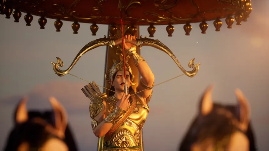 Скриншот 1 к игре Shrimad Bhagavad Gita VR