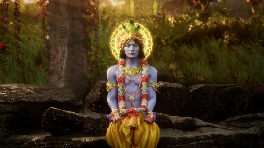 Скриншот 4 к игре Shrimad Bhagavad Gita VR