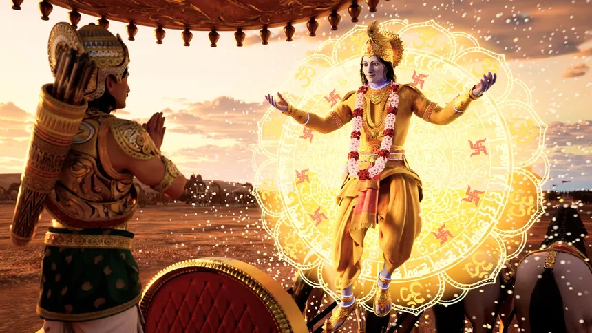 Скриншот 7 к игре Shrimad Bhagavad Gita VR