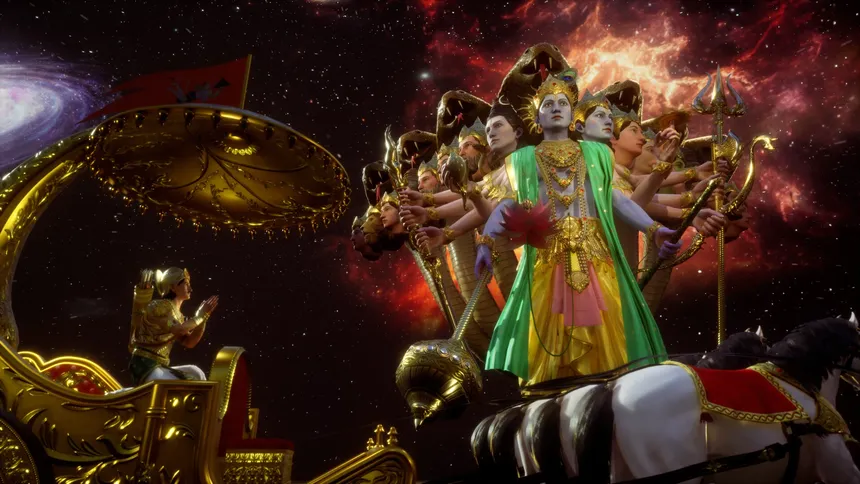 Скриншот 8 к игре Shrimad Bhagavad Gita VR