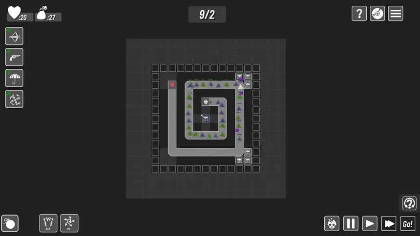 Скриншот 1 к игре 图标塔防