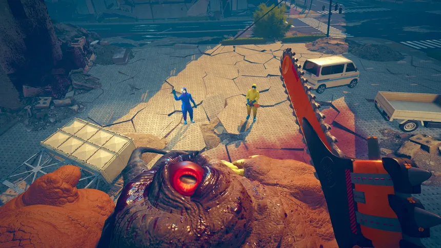 Скриншот 2 к игре Kaiju Cleaner Simulator