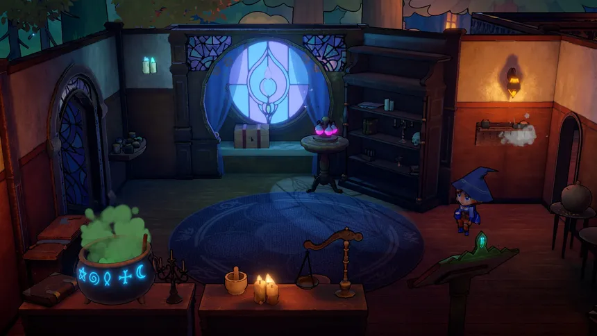 Скриншот 1 к игре Cozy Potions: The Alchemist's Shop
