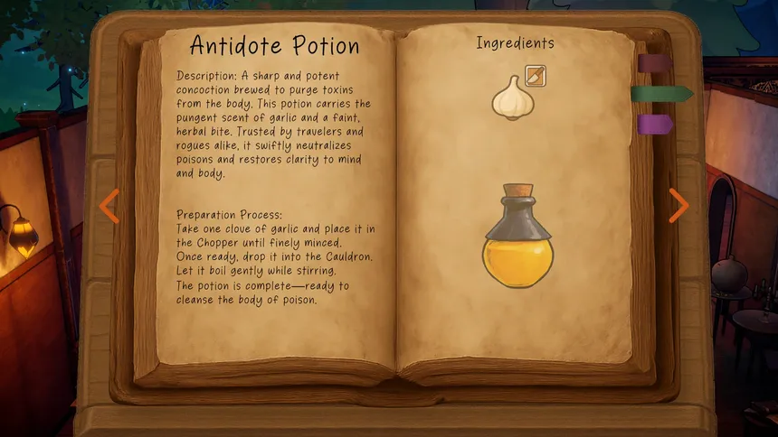 Скриншот 4 к игре Cozy Potions: The Alchemist's Shop