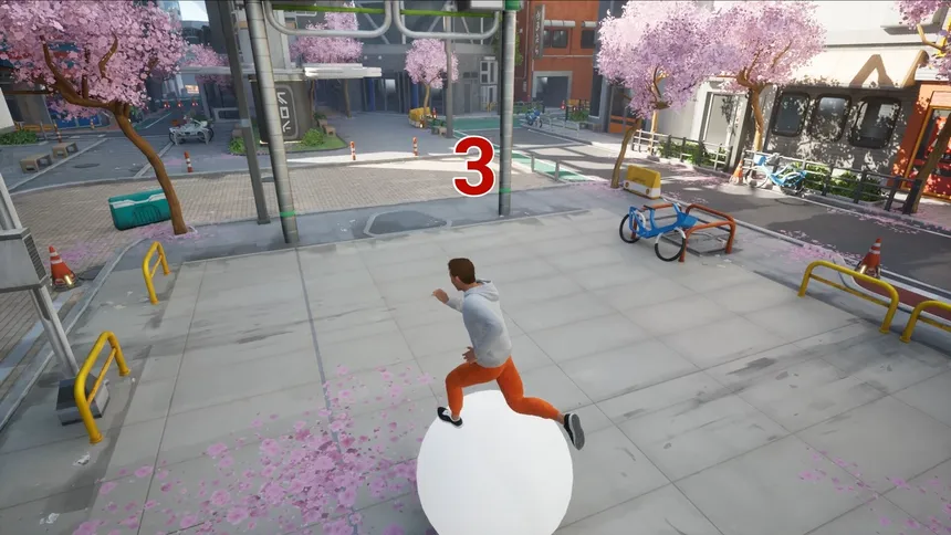 Скриншот 3 к игре JUMP ON THE BALL!