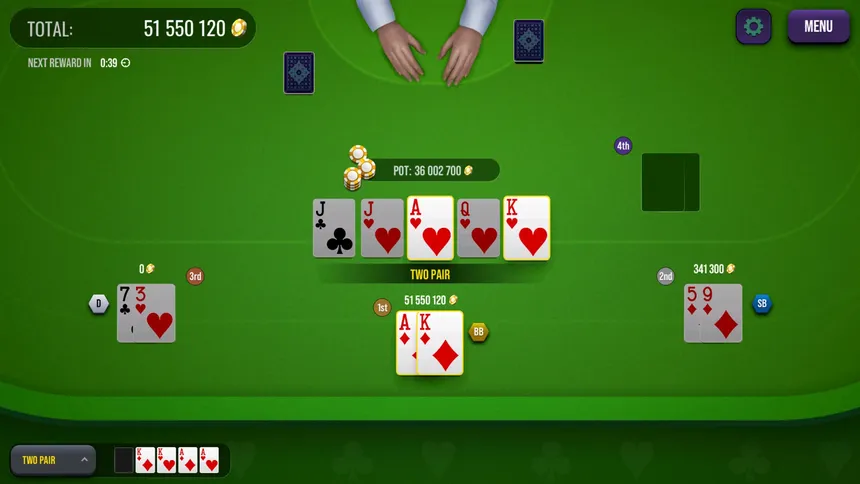Скриншот 1 к игре Grand Poker Casino