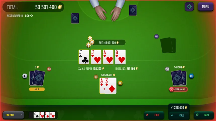 Скриншот 4 к игре Grand Poker Casino