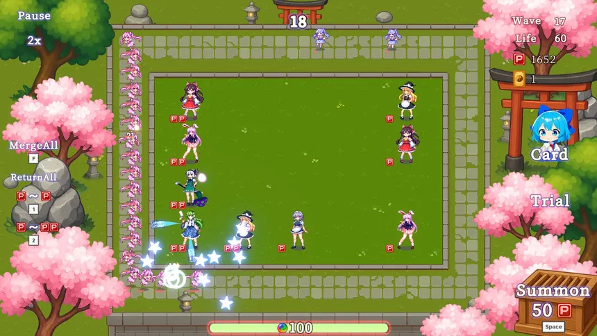 Скриншот 2 к игре Touhou Random Tower Defense