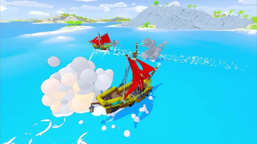 Скриншот 1 к игре Gierki's Pirates!