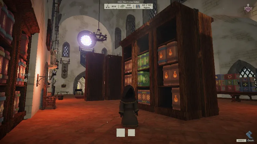 Скриншот 1 к игре Monk Took Book
