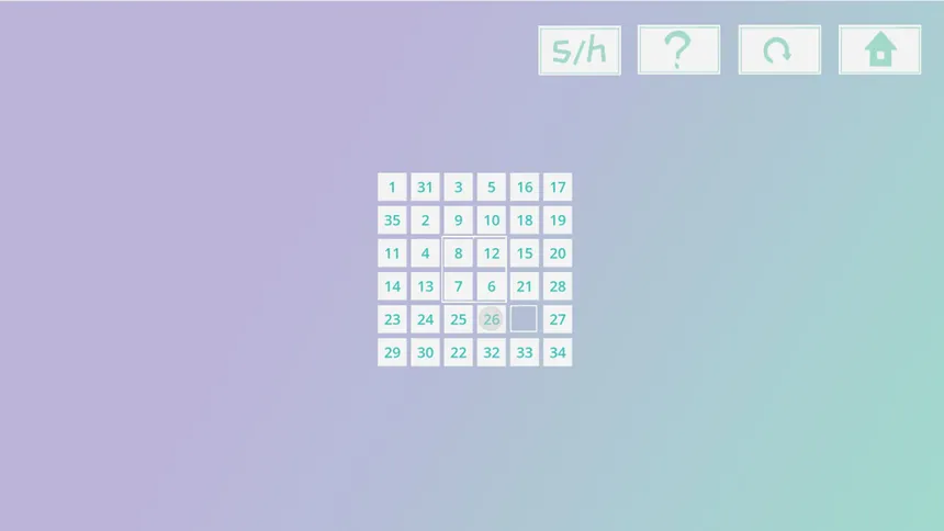 Скриншот 3 к игре 数字华容道变体Klotski Variant