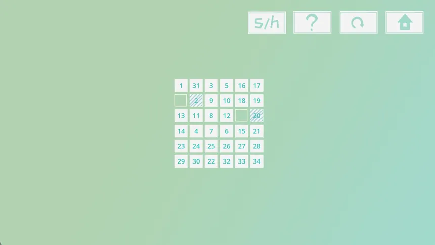 Скриншот 4 к игре 数字华容道变体Klotski Variant