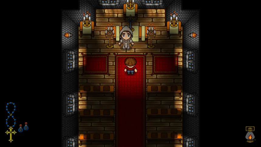 Скриншот 1 к игре Pixel Exorcist