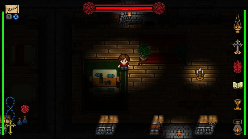 Скриншот 2 к игре Pixel Exorcist