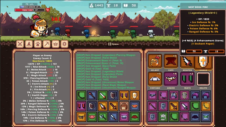 Скриншот 2 к игре Loot of Idle