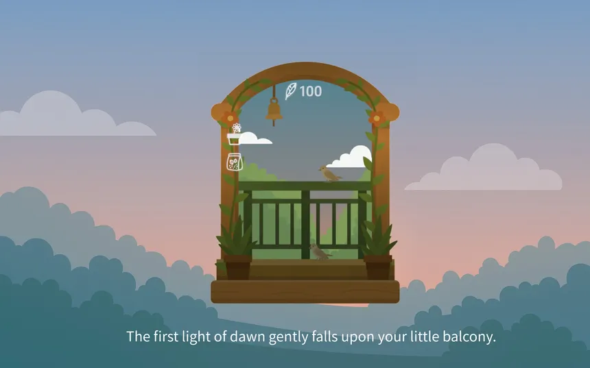 Скриншот 1 к игре BirdBalcony