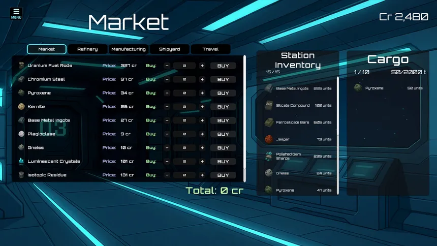 Скриншот 2 к игре Asteroid Miner
