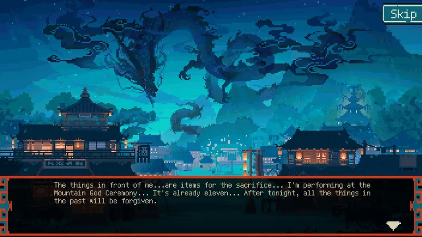 Скриншот 1 к игре Dragon Maiden: Blossoms of the Past