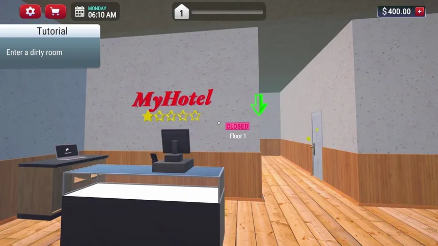Скриншот 1 к игре My Hotel Simulator