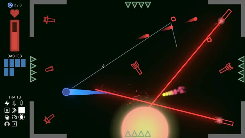 Скриншот 1 к игре Neon Paddles: Revenge of the Ball