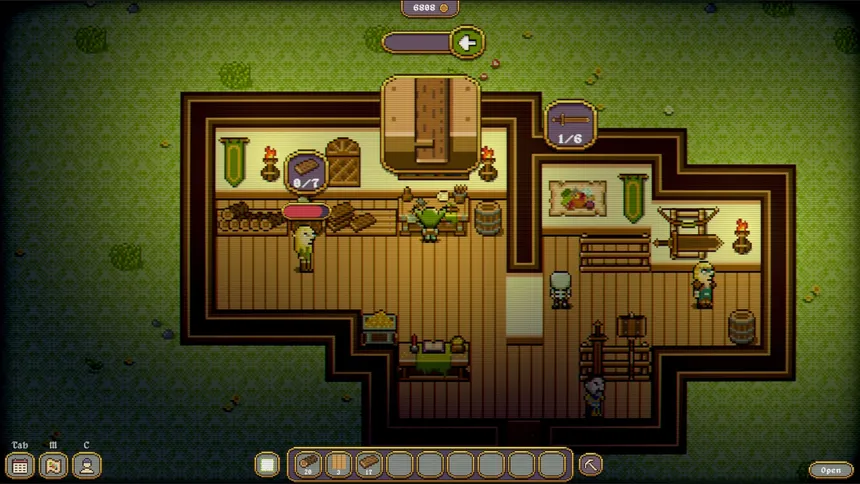 Скриншот 1 к игре Craft. Sell. Goblin. Repeat.