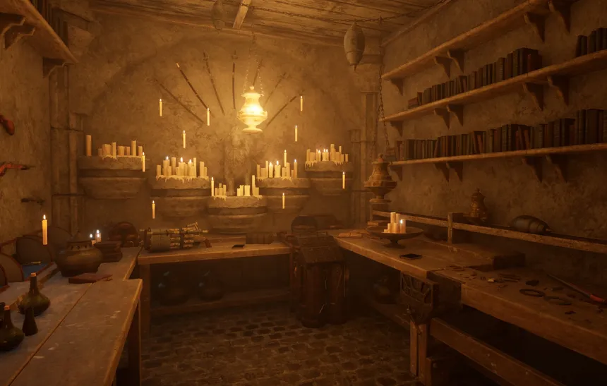 Скриншот 2 к игре Shadows of Elsewhen: Forbidden Alchemy