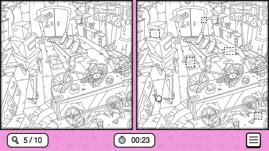Скриншот 1 к игре There's No Differences: Cake