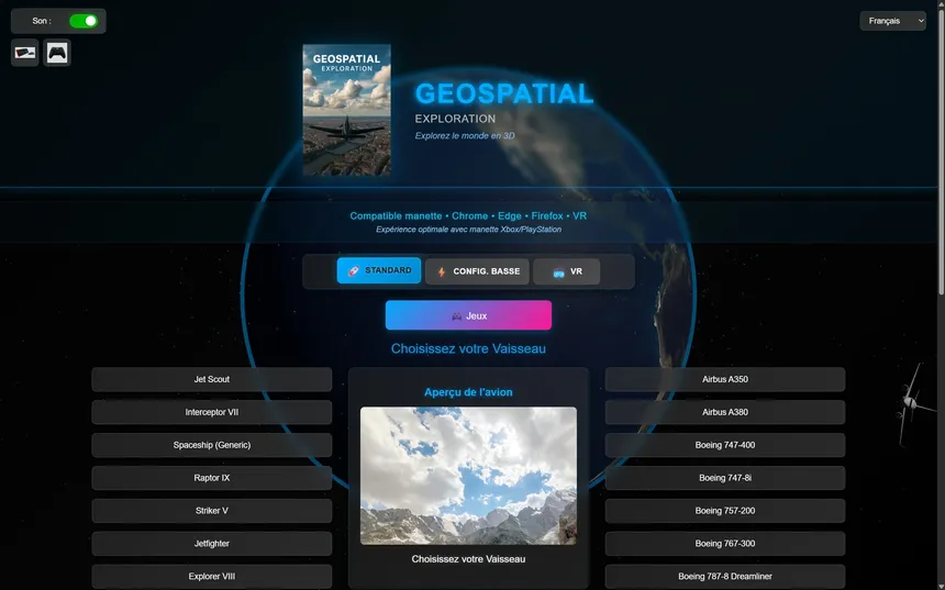 Скриншот 1 к игре Geospatial Exploration - Explore the real world in 3D and VR