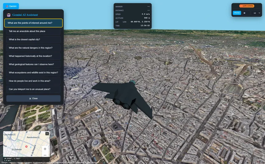 Скриншот 8 к игре Geospatial Exploration - Explore the real world in 3D and VR