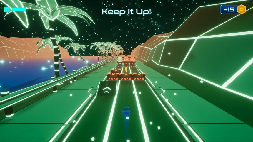 Скриншот 1 к игре Neon Roller