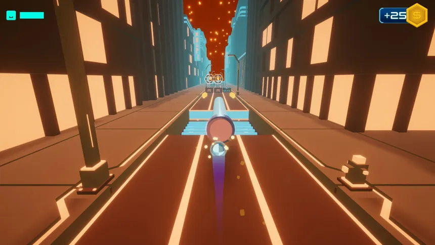 Скриншот 4 к игре Neon Roller