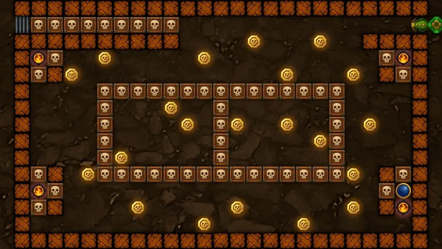 Скриншот 3 к игре Snake: Secret Treasure
