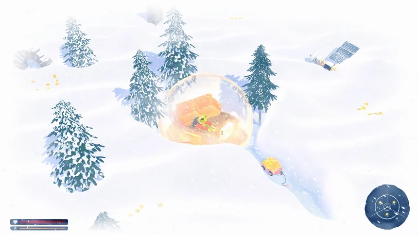 Скриншот 1 к игре FROGGY HATES SNOW
