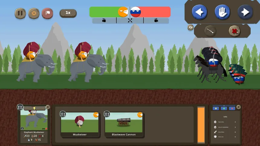 Скриншот 5 к игре Countryballs at War