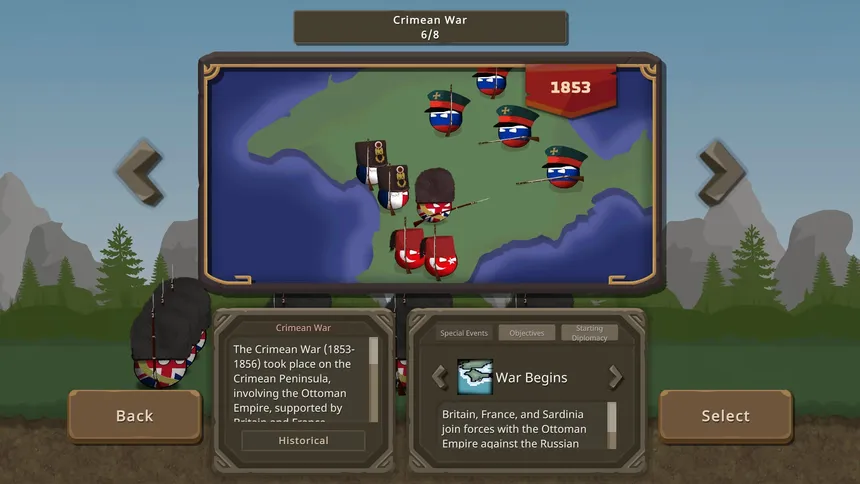 Скриншот 6 к игре Countryballs at War