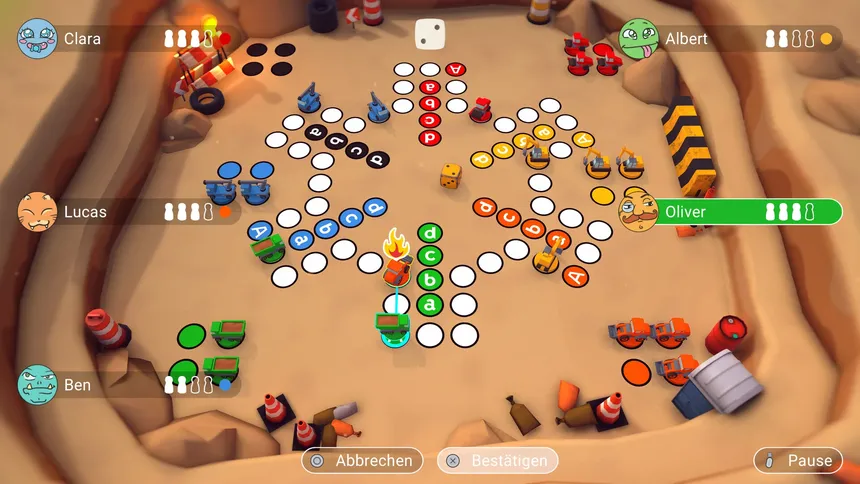 Скриншот 1 к игре Mensch ärgere Dich nicht 2 (Ludo XXL 2)