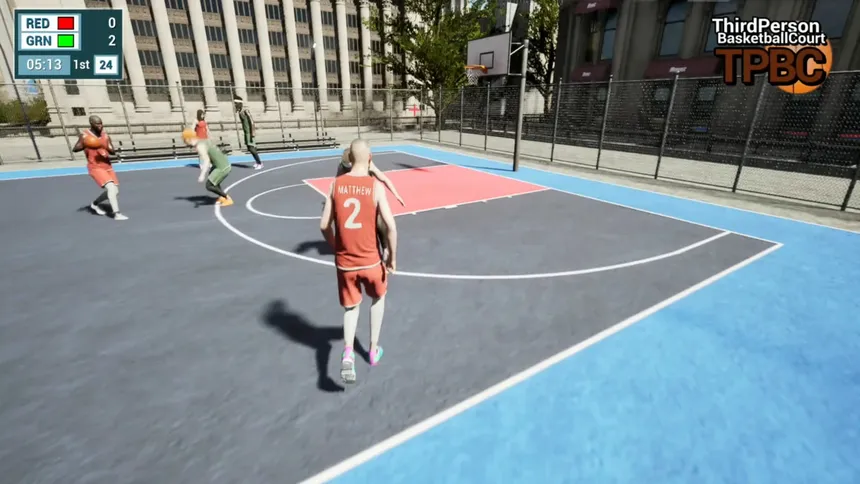 Скриншот 3 к игре Third Person Basketball Court