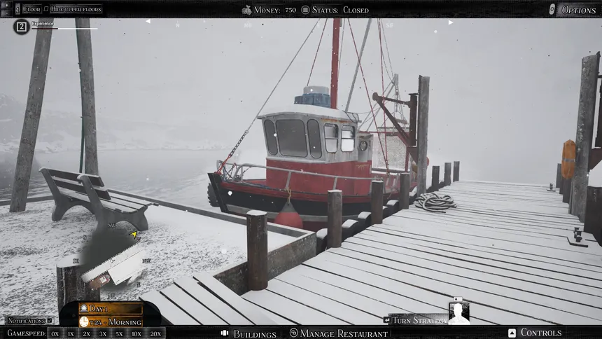 Скриншот 2 к игре Northern Waters - Fishing & Restaurant Simulator