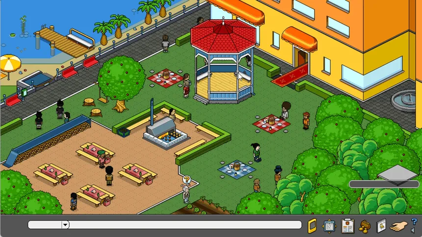 Скриншот 1 к игре Habbo Hotel: Origins