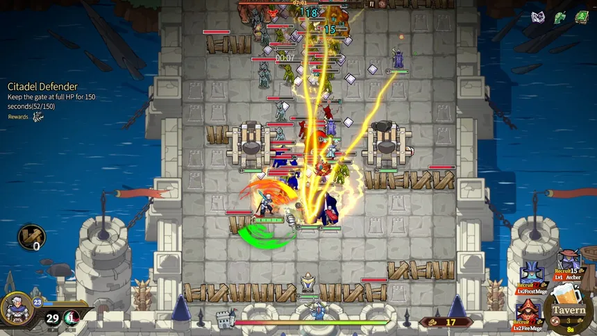 Скриншот 2 к игре The Gate Must Stand: A Tower Defense Survivor