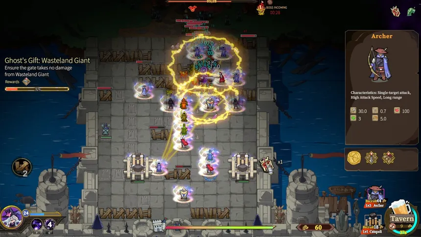 Скриншот 6 к игре The Gate Must Stand: A Tower Defense Survivor