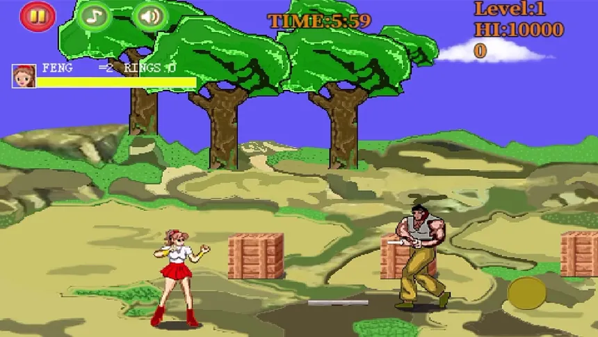 Скриншот 1 к игре 胜利快打传 Win The Fight Legend 戦いの伝説に勝つ