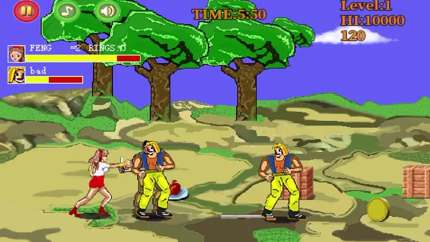 Скриншот 2 к игре 胜利快打传 Win The Fight Legend 戦いの伝説に勝つ