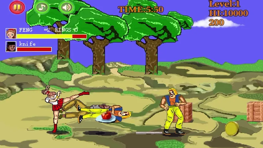 Скриншот 6 к игре 胜利快打传 Win The Fight Legend 戦いの伝説に勝つ