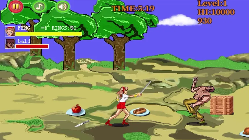 Скриншот 8 к игре 胜利快打传 Win The Fight Legend 戦いの伝説に勝つ