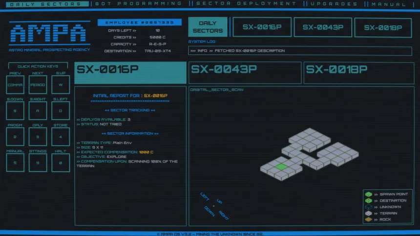 Скриншот 1 к игре TAU-09