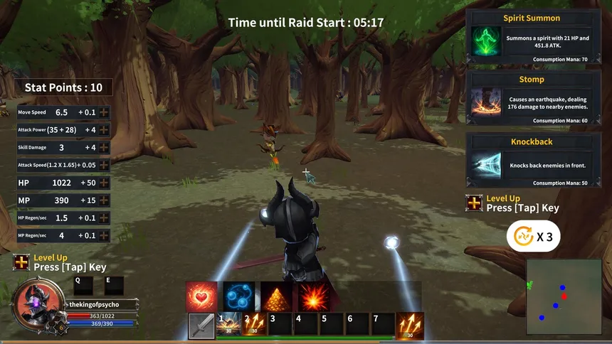 Скриншот 1 к игре Raid One : 1 vs 5 Online Boss Battle