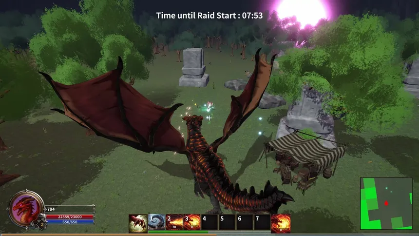 Скриншот 4 к игре Raid One : 1 vs 5 Online Boss Battle