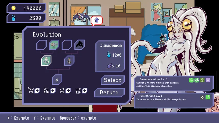 Скриншот 2 к игре Demondemon Demon Tamer